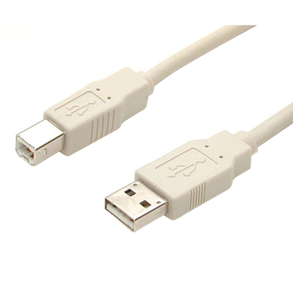 Startech.Com 3ft Beige A to B USB 2.0 Cable - M/M USBFAB_3